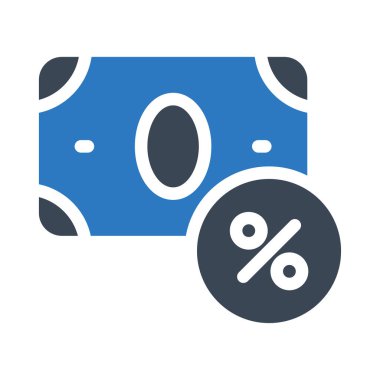 indirimli vektör renk simgesi