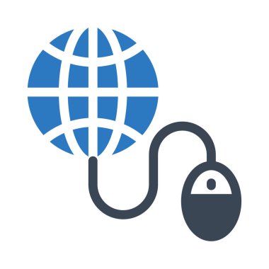 tarayıcı vektör renk simgesi