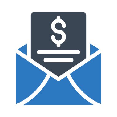 Bill vektör renk simgesi