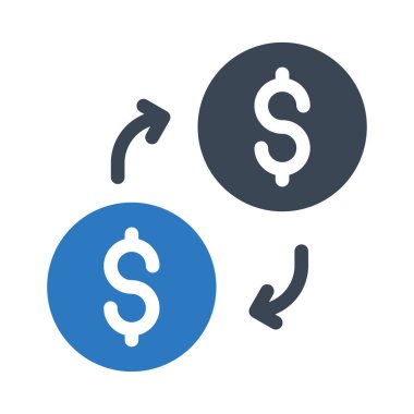 değişim vektörü renk simgesi