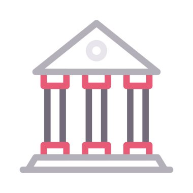 vektör renk çizgisi simgesi oluşturuluyor