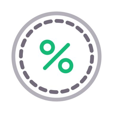 vektör renk çizgisi simgesi teklif et