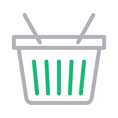 Tramvay vektör renk çizgisi simgesi