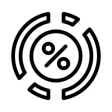 grafik vektörü ince çizgi simgesi