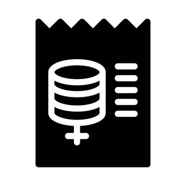 Bill vektör düz simge