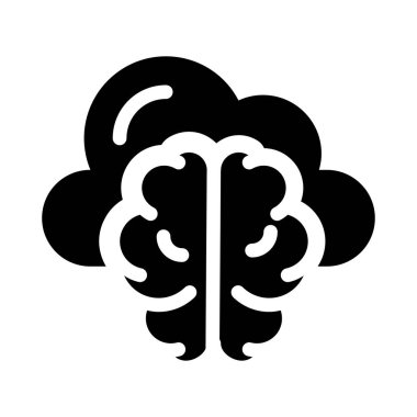 fikir vektör düz simgesi