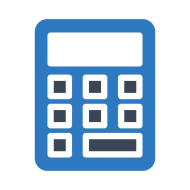 hesaplama vektörü renk simgesi