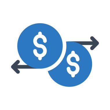 değişim vektörü renk simgesi