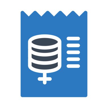 Bill vektör renk simgesi