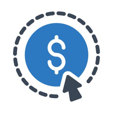 finans vektörü renk simgesini