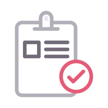 rozet vektör renk çizgisi simgesi