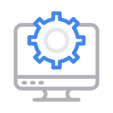 proje vektör renk çizgisi simgesi