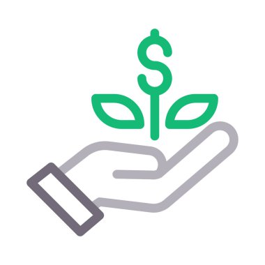 Vektör renk çizgisi simgesini arttır