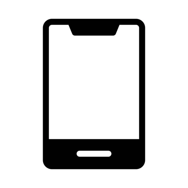 Phone Vector Glyph Flat Icon — Stock Vector