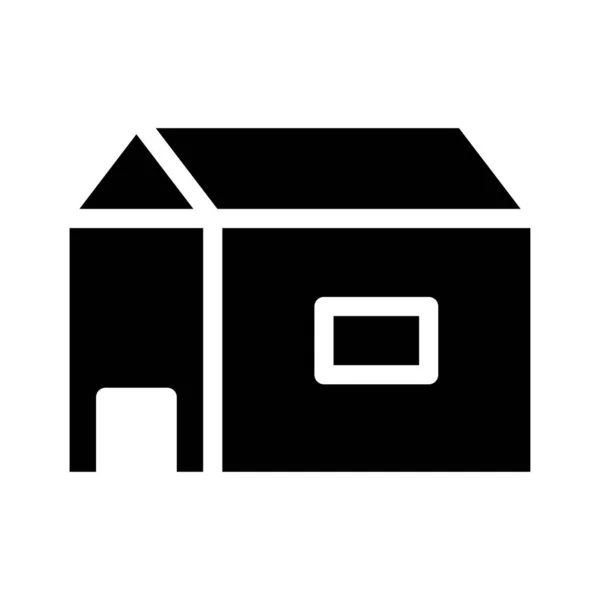 Home Vector Glifo Icono Plano — Vector de stock