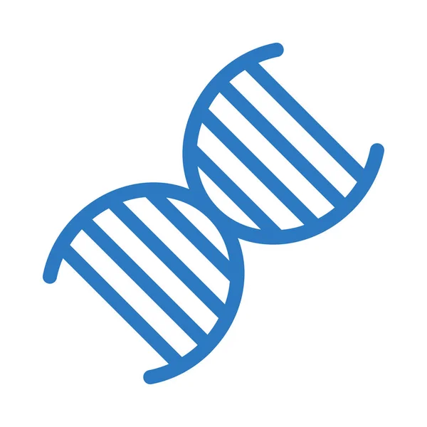 Genetica Vector Giyph Kleur Pictogram — Stockvector