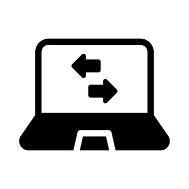 değişken vektör düz simgesi