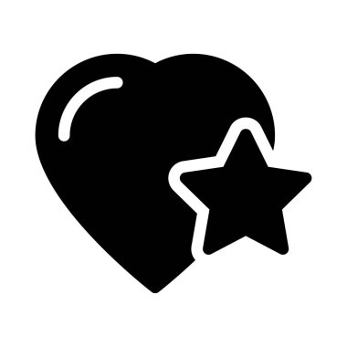 favori vektör düz simgesi