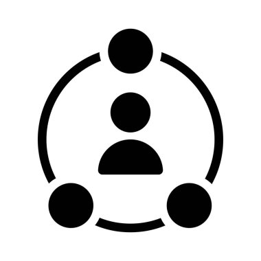 Düz simge vektörü paylaşımı