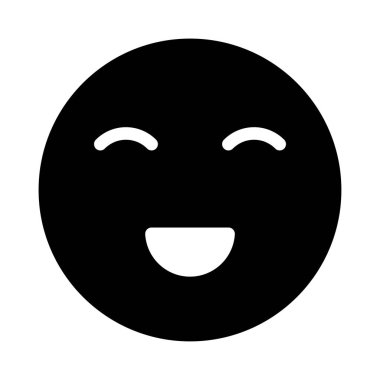 yüz vektör düz simge