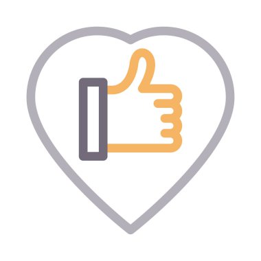 vektör renk çizgisi simgesi gibi