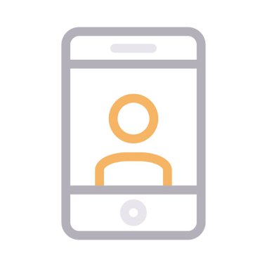 hesap vektör renk çizgisi simgesi