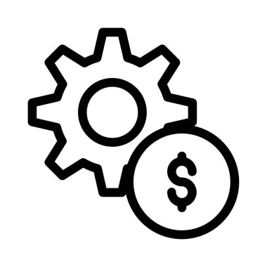 vektör ince çizgi simgesini yapılandır