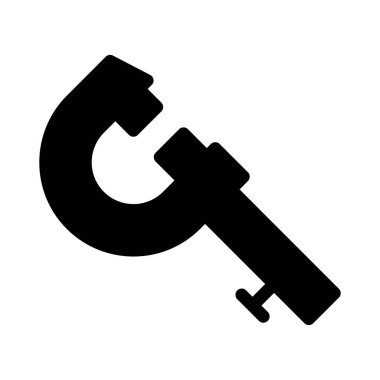 Ölçeklendirme vektörü düz simgesi