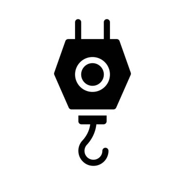 lifter vektör kabartma düz simgesi