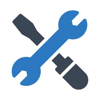 onarım vektörü renk simgesi