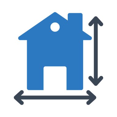 Blueprint vektör renk simgesi