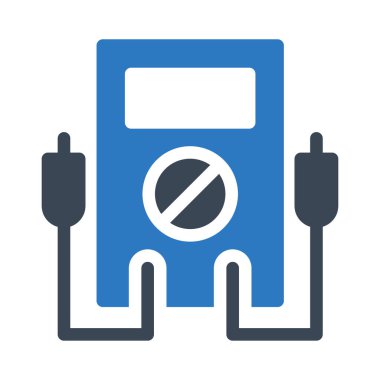 ampere vektör renk simgesi