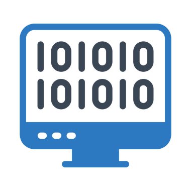 Kodlama vektörü renk simgesi