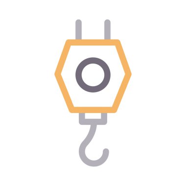 lifter vektör renk çizgisi simgesi