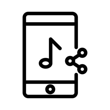 ortam vektörü ince çizgi simgesi