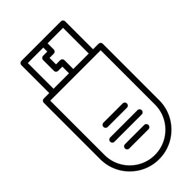 sürücü vektörü ince çizgi simgesi