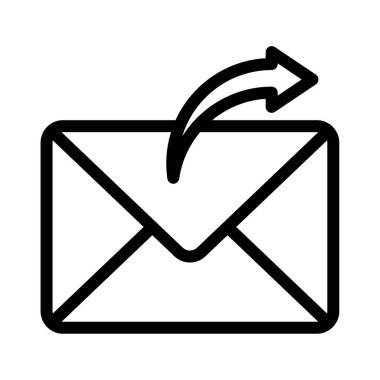 paylaşım vektörü ince çizgi simgesi