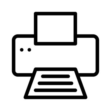 İnce çizgi simgesini yazdır