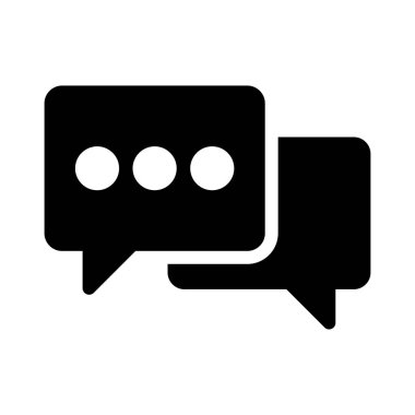 ileti vektörü düz simgesi