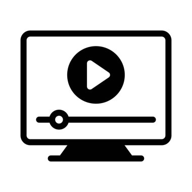 oyuncu vektör düz simgesi