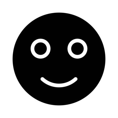 emoji vektör düz simge