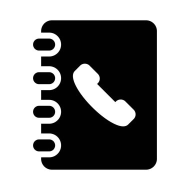 telefon vektörü simgesi düz simgesi