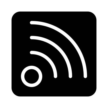 wifi vektör düz simge