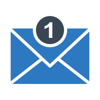 ileti vektör renk simgesi