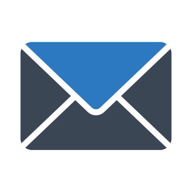 e-posta vektörü renk simgesi