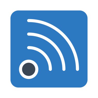 wifi vektör renk simgesi
