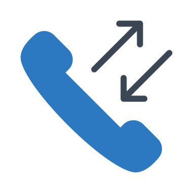 telefon vektörü renk simgesi