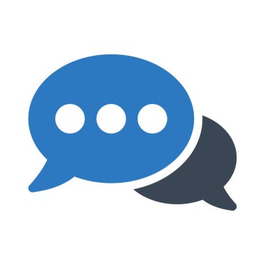 tartışma vektörü renk simgesi