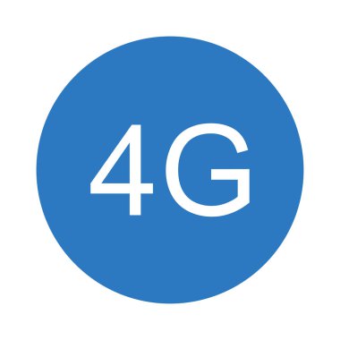 İnternet vektör renk simgesi