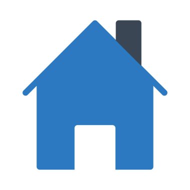 ev vektörü renk simgesi